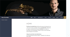 Desktop Screenshot of petervanhuffel.com